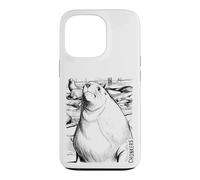 Carcasa para iPhone 13 Pro Chonkers The Massive 2000-Pound Sea Lion Ink Sketch