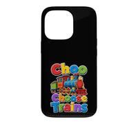Carcasa para iPhone 13 Pro Choo Elegir Trenes Divertido Tren Amante Juego de Palabras