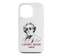 Carcasa para iPhone 13 Pro Chopin Mood Funny Classical Music Frederic Chopin Gafas de Sol