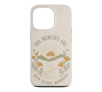 Carcasa para iPhone 13 Pro Christian Faith California Poppy Sus misericordias Son Nuevas