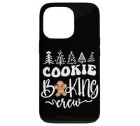 Carcasa para iPhone 13 Pro Christmas Family Gingerbread Cookie Baking Crew Red