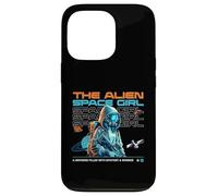 Carcasa para iPhone 13 Pro Ciencia Ficción El Alien Espacio Chica Universo Misterio Y Maravilla