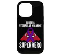 Carcasa para iPhone 13 Pro Cinta Morada de superhéroe Guerrero vestibular crónica