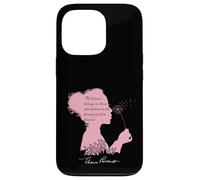 Carcasa para iPhone 13 Pro Cita inspiradora de Eleanor Roosevelt con una Firma