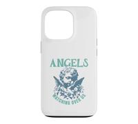 Carcasa para iPhone 13 Pro Cita Protectora Espiritual de ángeles Que Nos vigilan