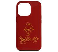 Carcasa para iPhone 13 Pro Cita romántica Love Laughter and Happily Ever After