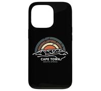 Carcasa para iPhone 13 Pro Ciudad del Cabo Table Mountain Sudáfrica Retro Travel Gifts