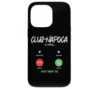 Carcasa para iPhone 13 Pro Cluj-Napoca está Llamando y Debo IR a Rumania de Viaje