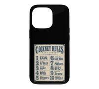 Carcasa para iPhone 13 Pro Cockney Rules Londres Rhyming Slang
