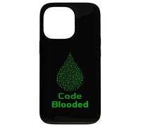 Carcasa para iPhone 13 Pro Codificador Binario Blooded Programador Computadora Divertido