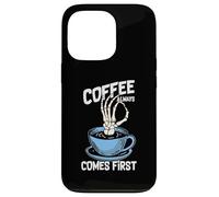 Carcasa para iPhone 13 Pro Coffee Always Come First Funny Cafeine Baristas Coffee Lover