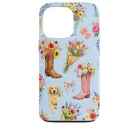 Carcasa para iPhone 13 Pro Collage Floral BootSpring Summer Coquette Estética Preppy