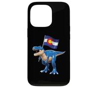 Carcasa para iPhone 13 Pro Colorado Dinosaur T-Rex Denver Flag Boulder Ski Hombres Mujeres