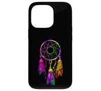 Carcasa para iPhone 13 Pro Colorful Dreamcatcher Feathers Native Tribal