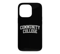 Carcasa para iPhone 13 Pro Community College Arched College Fuente Divertido