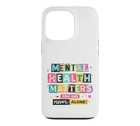 Carcasa para iPhone 13 Pro Conciencia sobre la Salud Mental Nunca estás Solo