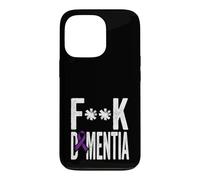 Carcasa para iPhone 13 Pro Concientización sobre la Demencia Cinta Púrpura Combate Demencia Apoyo