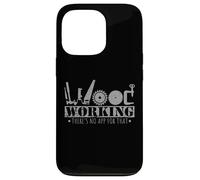 Carcasa para iPhone 13 Pro Contratista Herramientas de carpintería Handyman Woodturner Trabajador de Madera