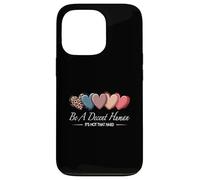 Carcasa para iPhone 13 Pro Corazón Retro Vintage Be A Decent Human It's Not That Hard