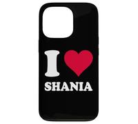 Carcasa para iPhone 13 Pro Corazón Rojo Me Encanta Shania