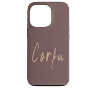 Carcasa para iPhone 13 Pro Corfú Grecia Diseño Vintage Elegante