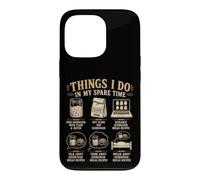 Carcasa para iPhone 13 Pro Cosas Que Hago en mi Tiempo Libre Pan Baker de Masa Madre