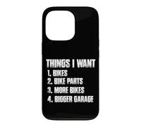 Carcasa para iPhone 13 Pro Cosas Que Quiero Divertido MTB Bicicleta Ciclismo Bicicleta de montaña
