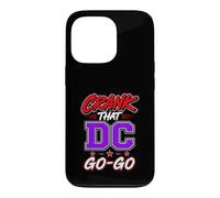 Carcasa para iPhone 13 Pro Crank That DC Go-Go Washington District Gráfico Musical