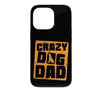 Carcasa para iPhone 13 Pro Crazy Dog Dad Día del Padre