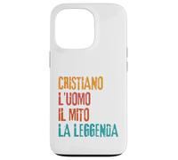 Carcasa para iPhone 13 Pro Cristiano L'Uomo Il Mito La Leggenda Festa di Compleanno