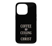 Carcasa para iPhone 13 Pro Cristiano Mamá Fe Humor Benditos Defectos Café Y Gracia