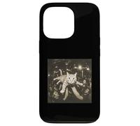 Carcasa para iPhone 13 Pro Crowd Surfing Cat Meme Disco Party Cat Gang Night Club
