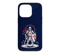Carcasa para iPhone 13 Pro Cruzada Caballero Medieval Inglaterra Inglés San Jorge Histórico