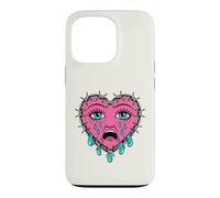 Carcasa para iPhone 13 Pro Crying Heart Tattoo - Traditional Old School Tattooed Inked