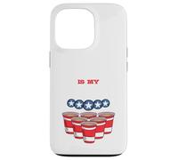 Carcasa para iPhone 13 Pro Cualquier Agujero es mi Objetivo: Juego de Fiesta Pong, Beirut Uni/College