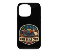 Carcasa para iPhone 13 Pro Cube Table Calm Speedcubing Setup Tranquilo