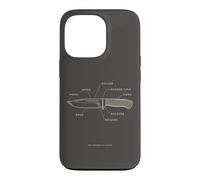 Carcasa para iPhone 13 Pro Cuchilla para fabricar Cuchillos, Hoja Anatomía Forge Smith
