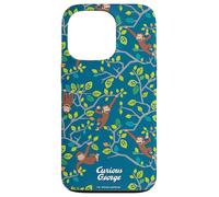 Carcasa para iPhone 13 Pro Curious George Spring Tree Climb All Over Print