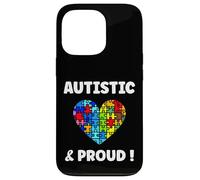 Carcasa para iPhone 13 Pro Cute Autism Awareness I'm Autistic and Proud