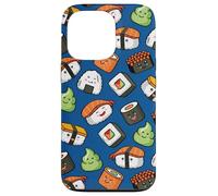Carcasa para iPhone 13 Pro Cute Kawaii Kids Womens Girls Cartoon Pattern Sushi Lover