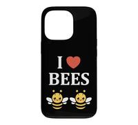 Carcasa para iPhone 13 Pro Cute Little Bee Funny Simple i Love Bees