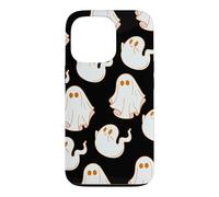 Carcasa para iPhone 13 Pro Cute Spooky Ghost Pastel Goth Retro Groovy Halloween Black