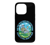 Carcasa para iPhone 13 Pro Dad The Man Who Has Everything Except A Full Head of Hair