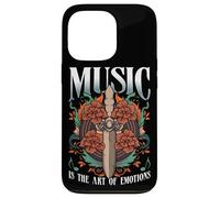 Carcasa para iPhone 13 Pro Dagger Art Vinyl Music Tattoo Dagger Symbolism