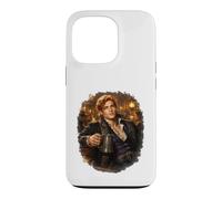 Carcasa para iPhone 13 Pro Dark Fantasy FAE Masculino, Romance, Corte, Plata, Swift, Zorro