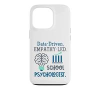 Carcasa para iPhone 13 Pro Data-Driven Empathy-Led School Psychologist Brain Graphic