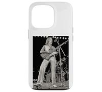 Carcasa para iPhone 13 Pro Dave Mason Traffic Live Rock Guitarrista por Dick Barnatt