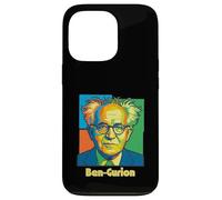 Carcasa para iPhone 13 Pro David Ben Gurion Primer Ministro de Israel Retro Cool