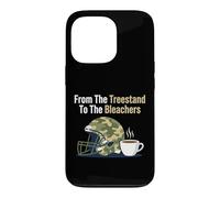 Carcasa para iPhone 13 Pro De The Treestand a The Bleachers Sports Hunting Dad