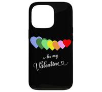 Carcasa para iPhone 13 Pro Declaración Elegante para el día de San Valentín corazón Amor ser mi